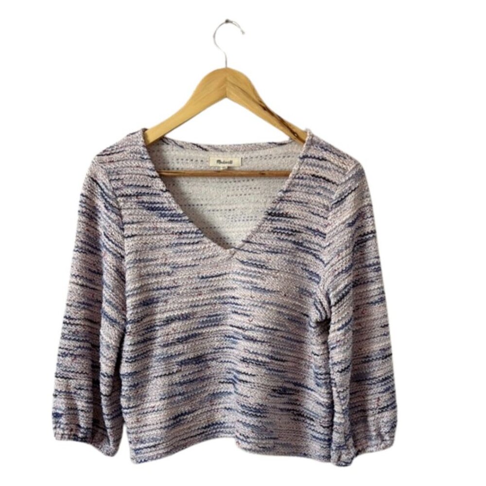 Madewell Cotton 3/4' Length Sleeve Blouse